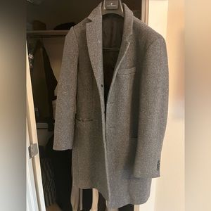 Club Monaco Wool Blend Topcoat, 38R